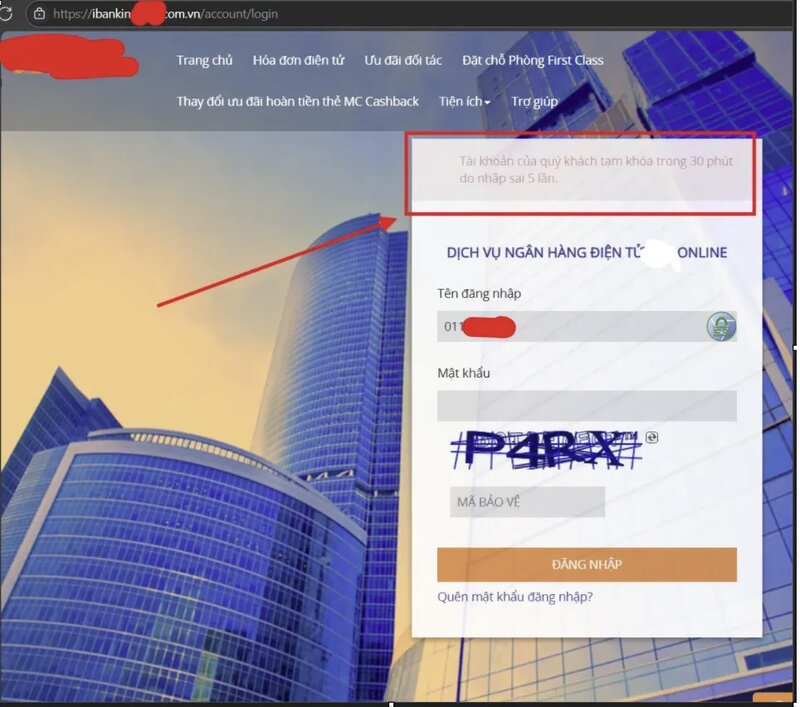 Bảo mật tài khoản ngân hàng online – 8 cách ngăn chặn hacker hiệu quả 2025