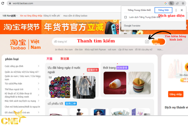 Hướng dẫn nhập hàng taobao